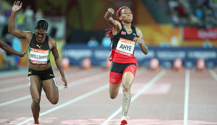 Trinidad and Tobago's National Champion Michelle Lee Ahye. Photo: Allan_V._Crane