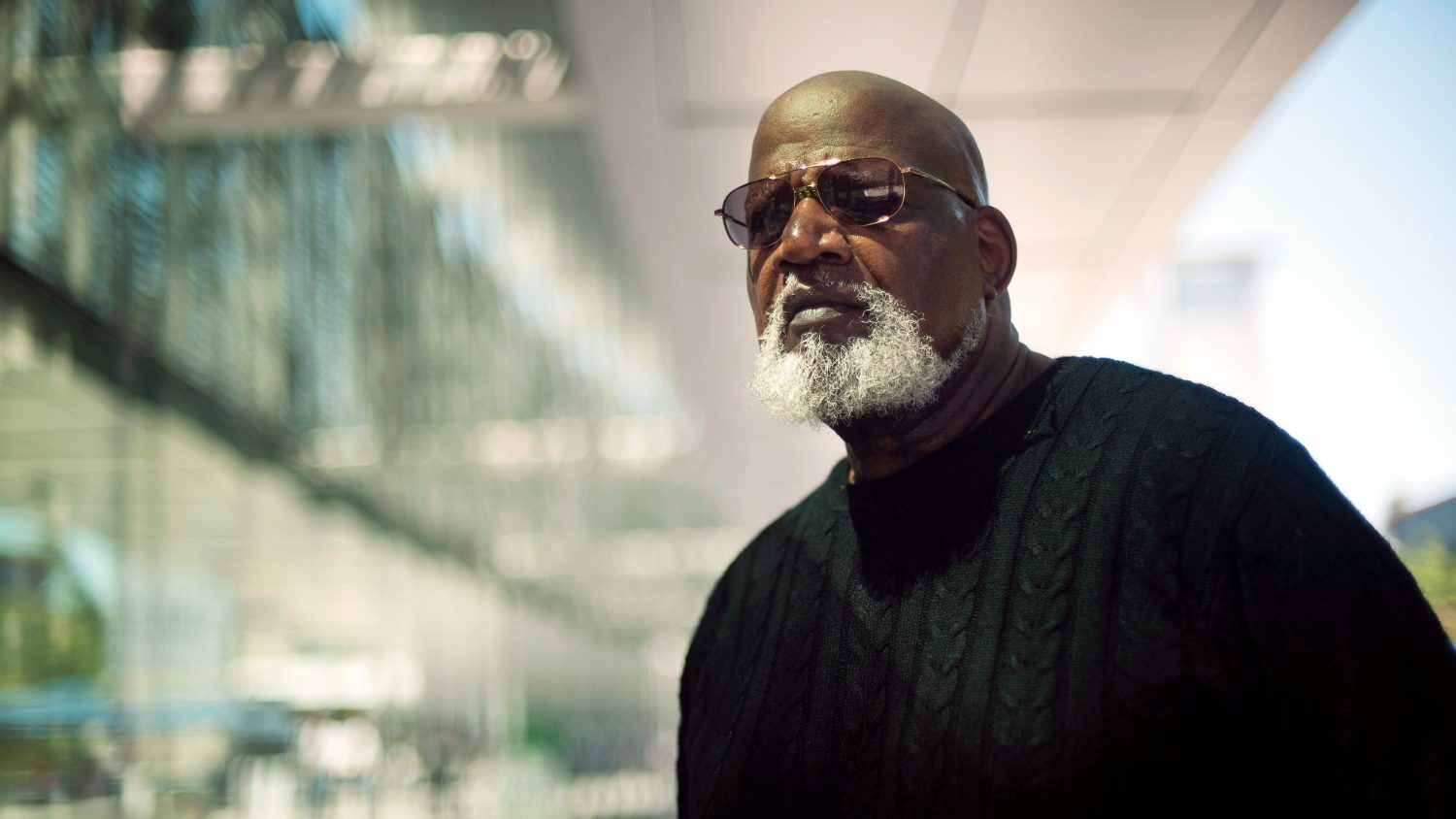 Harry Edwards on the campus of San Jose State University. Edwards is a world-renowned sports sociologist. He helped create the Olympic Project for Human Rights, a movement that called upon black athletes to boycott the 1968 Olympics in Mexico City. The controversial raised fist medal stand protest by SJSU alumni Tommie Smith and John Carlos was designed to bring worldwide attention to racism and inequity in the United States. Brian L Frank for The Undefeated