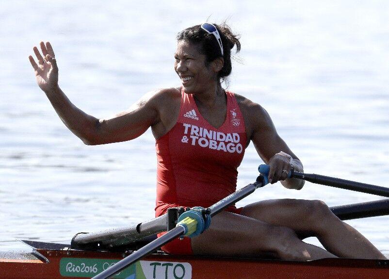 QUALIFIED ON FRIDAY: Rower Felice Aisha Chow