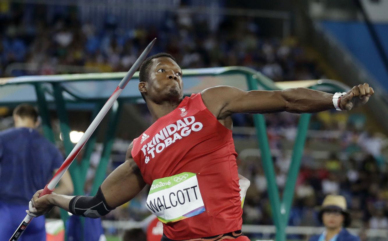 THIRD OLYMPIC GAMES: 2012 champion Keshorn Walcott