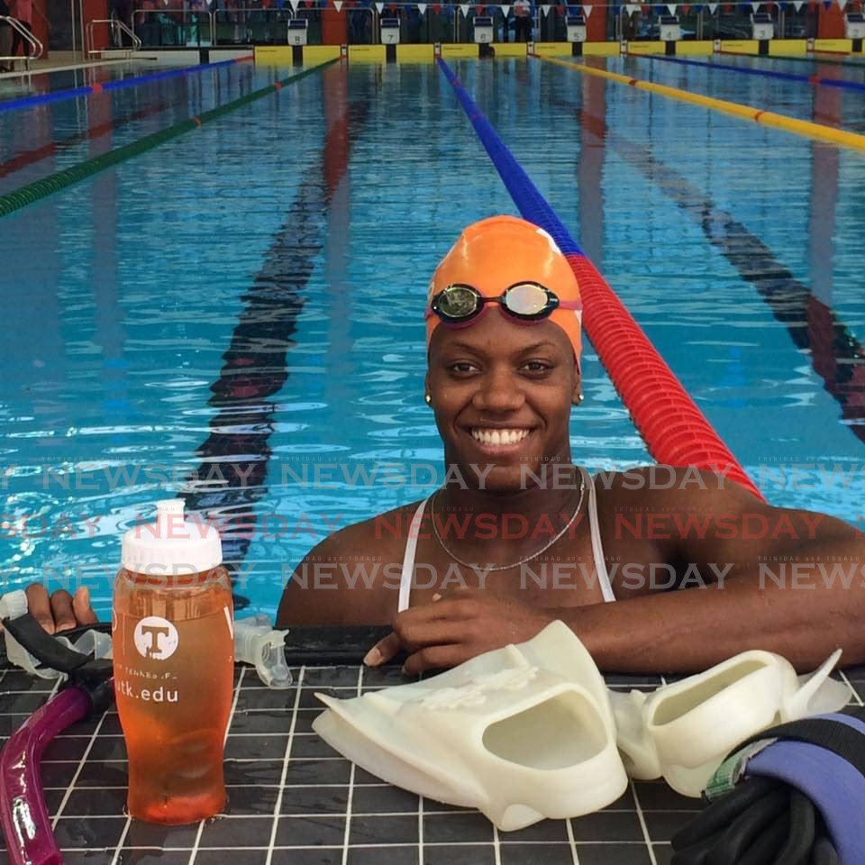 Swimmer Cherelle Thompson is ready to take part in her first Olympic Games, at the 2020 Tokyo Olympics,which is due to start on July 23. -