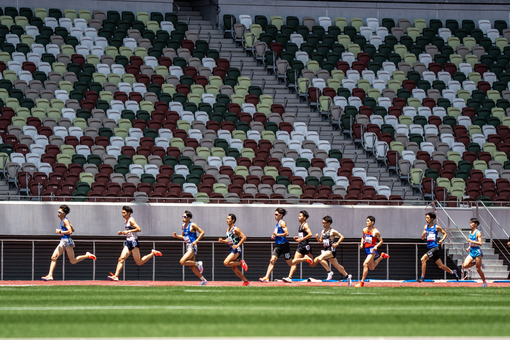 Empty stands are set to become a familiar backdrop at Tokyo 2020, with fans banned from all venues in the Japanese capital ©Getty Images