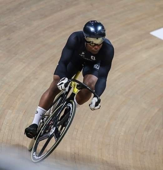 T&T cyclist Nicholas Paul.