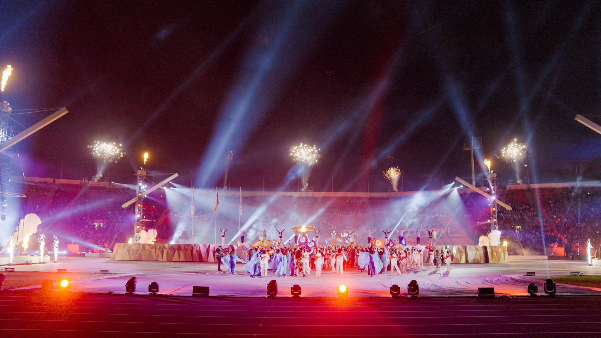 The history of Chile - good and bad - featured in the Pan American Games Opening Ceremony ©Balich Wonder Studio (Image obtained at insidethegames.biz)