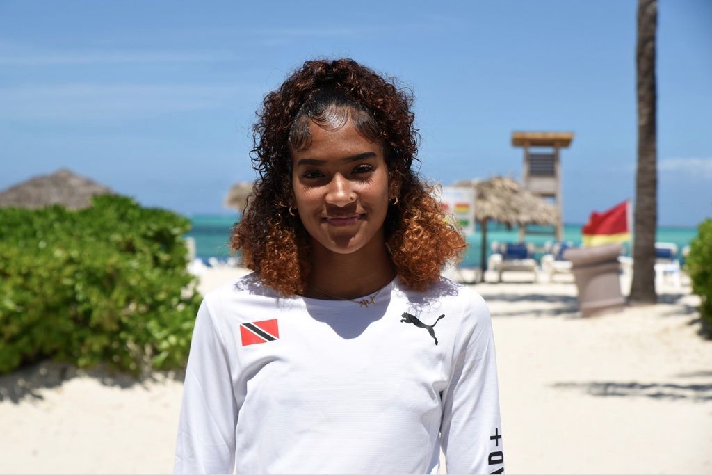 T&T sprinter Sanaa Frederick (Image obtained at guardian.co.tt)
